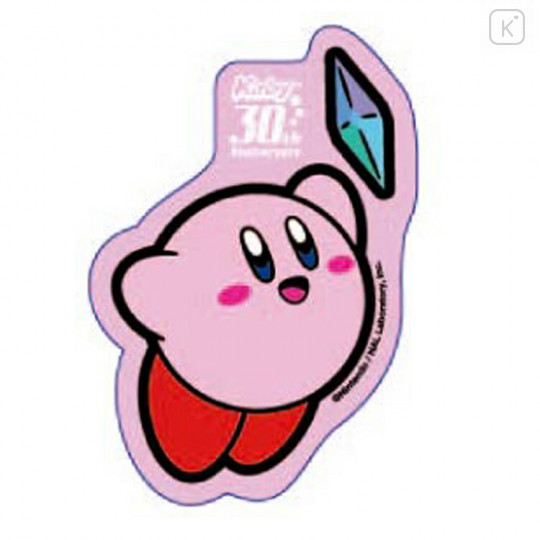 Japan Kirby 30th Big Die-cut Sticker - Ripple Star - 1