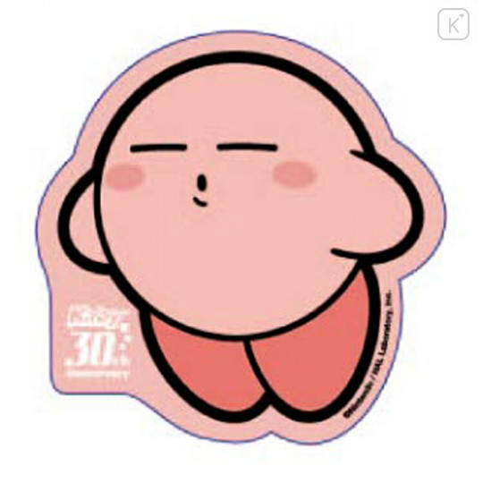Japan Kirby 30th Big Die-cut Sticker - Mouth Feeding - 1