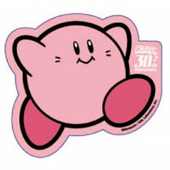 Japan Kirby 30th Big Die-cut Sticker - Young Traveler