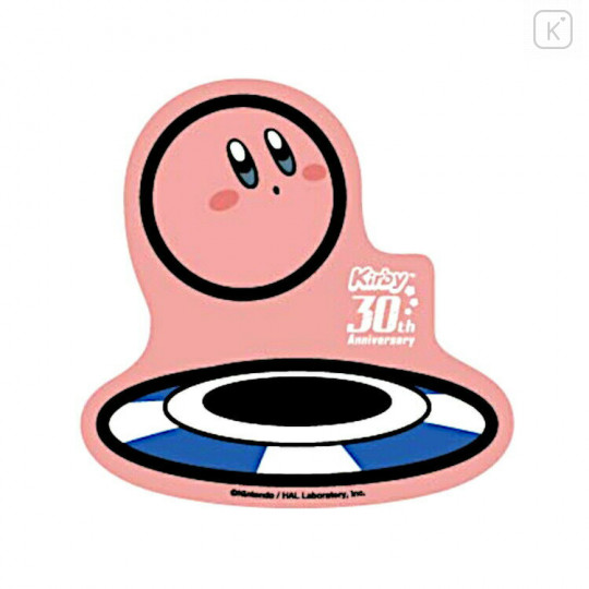 Japan Kirby 30th Big Die-cut Sticker - Hole in one! - 1