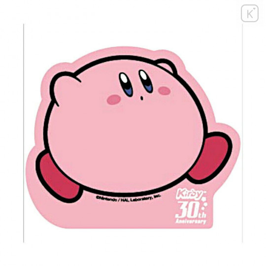Japan Kirby 30th Big Die-cut Sticker - Full Stomach - 1