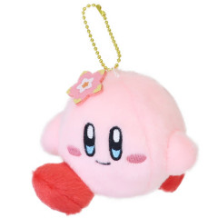 Japan Kirby 30th Keychain Mascot - Flowered