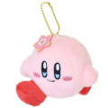 Japan Kirby 30th Keychain Mascot - Flowered - 1
