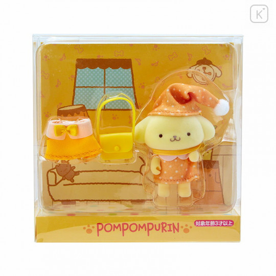 Japan Sanrio Miniature Flocky Mascot - Pompompurin - 1