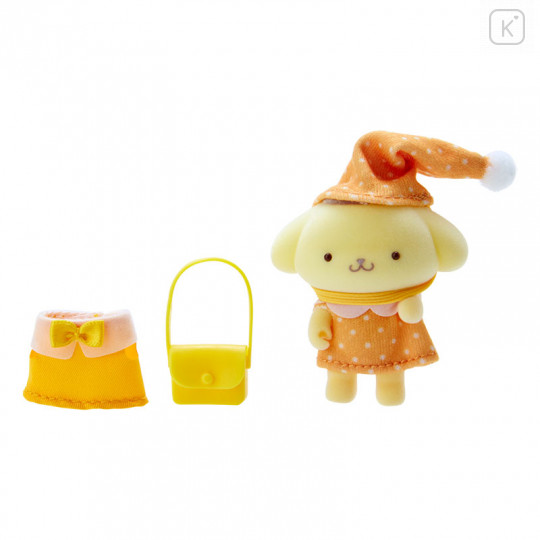 Japan Sanrio Miniature Flocky Mascot - Pompompurin - 2