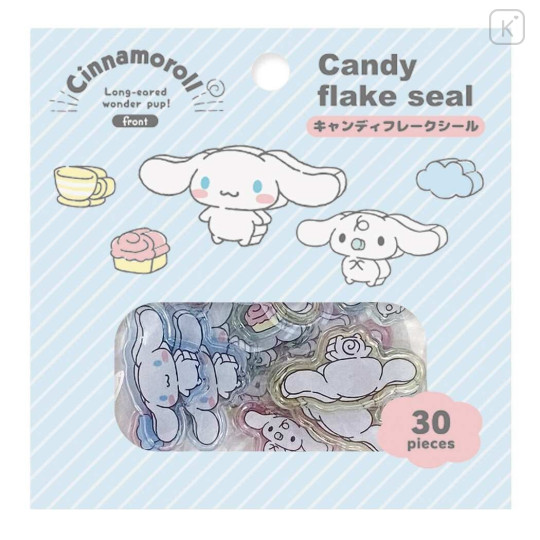 Japan Sanrio Candy Flake Seal Sticker - Cinnamoroll - 1