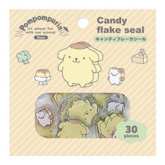 Japan Sanrio Candy Flake Seal Sticker - Pompompurin