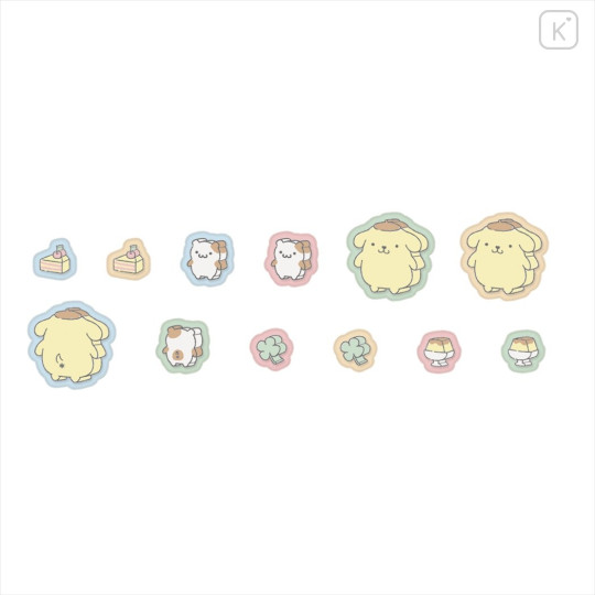 Japan Sanrio Candy Flake Seal Sticker - Pompompurin - 3