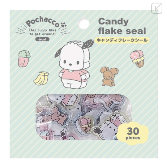 Japan Sanrio Candy Flake Seal Sticker - Pochacco - 1