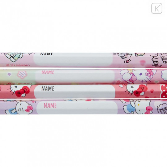 Japan Sanrio 2B Pencil 4pcs Set - Hello Kitty - 4
