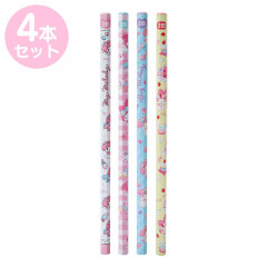Japan Sanrio 2B Pencil 4pcs Set - My Melody