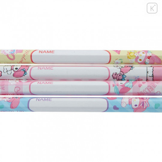 Japan Sanrio 2B Pencil 4pcs Set - My Melody - 4
