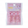 Japan Sanrio Pencil Cap 3pcs Set - Mewkledreamy / Sparkling Heart - 2