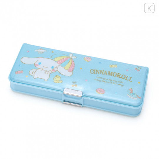Japan Sanrio Double-sided Open Pencil Case - Cinnamoroll - 1