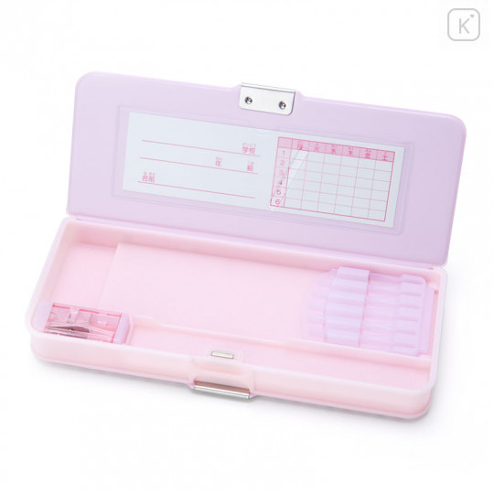 Japan Sanrio Double-sided Open Pencil Case - Mewkledreamy - 3