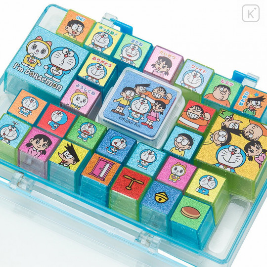 Japan Sanrio Stamp Set - Doraemon & Friends - 3