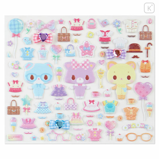 Japan Sanrio Playing Sticker Bag - Mewkledreamy - 2