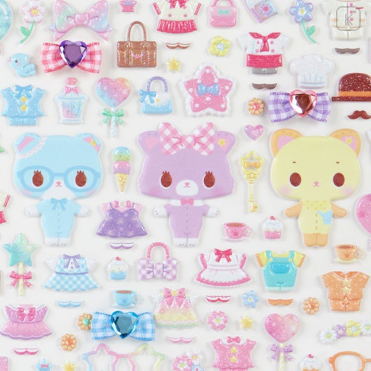 Japan Sanrio Playing Sticker Bag - Mewkledreamy - 4