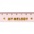Japan Sanrio Sparkly 15cm Ruler - My Melody - 3