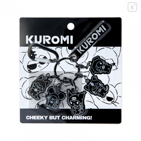 Japan Sanrio Charm Keychain - Kuromi / We are Kuromies 5 - 3
