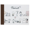 Japan Peanuts Mini Notepad - Snoopy & Friends / For the love of Peanuts - 1