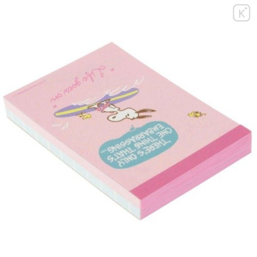 Japan Peanuts Mini Notepad - Snoopy / Surf - 4