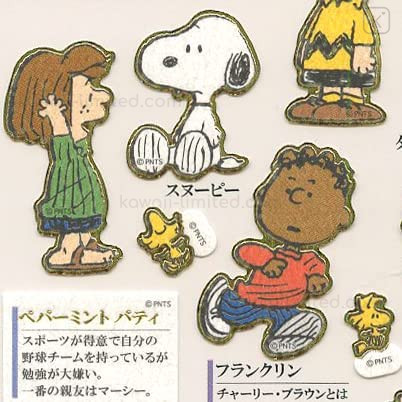 Japan Peanuts Picture Sticker Sheet Snoopy Friends Kawaii Limited