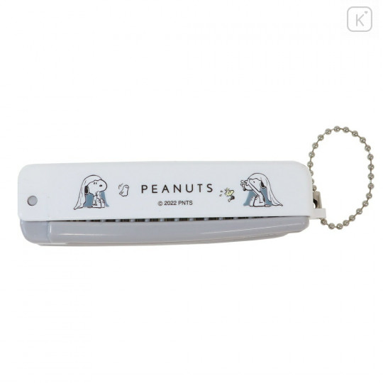 Japan Peanuts Folding Brush & Comb - Snoopy / Ghost - 2