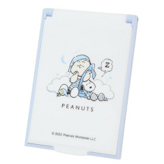 Japan Peanuts Hand Mirror - Snoopy / Good Night