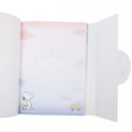 Japan Peanuts Die-cut Cover A6 Notepad - Snoopy / Cloud - 4