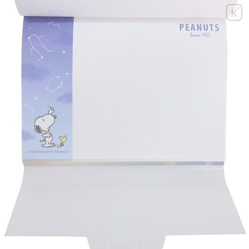 Japan Peanuts Die-cut Cover A6 Notepad - Snoopy / Cloud - 5