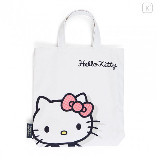 Japan Sanrio Handbag - Hello Kitty / Simple Design - 1
