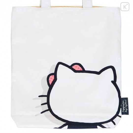 Japan Sanrio Handbag - Hello Kitty / Simple Design - 5