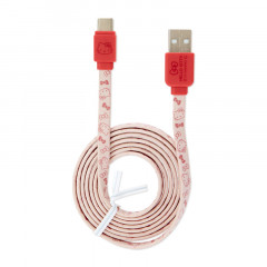 Japan Sanrio USB-C to USB Charging & Sync Cable - Hello Kitty
