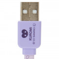 Japan Sanrio USB-C to USB Charging & Sync Cable - Kuromi - 3