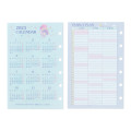 Japan Sanrio Personal Organizer Refill Set - Little Twin Stars 2023 - 2