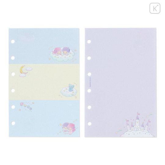 Japan Sanrio Personal Organizer Refill Set - Little Twin Stars 2023 