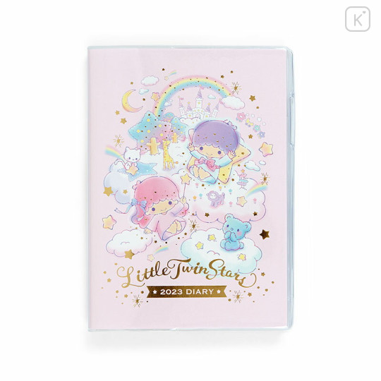 Japan Sanrio B6 Diary - Little Twin Stars : Block 2023 - 1
