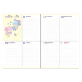 Japan Sanrio B6 Diary - Little Twin Stars : Block 2023 - 5