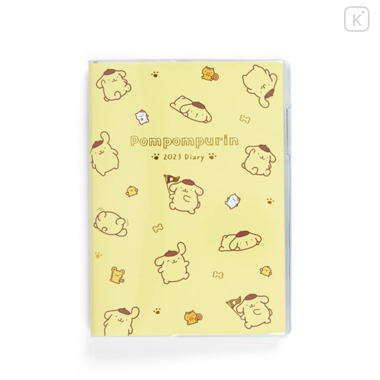 Japan Sanrio B6 Diary - Pompompurin / Block 2023 | Kawaii Limited