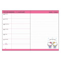 Japan Sanrio B6 Diary - Hello Kitty / Horizontal Ruled 2023 - 5