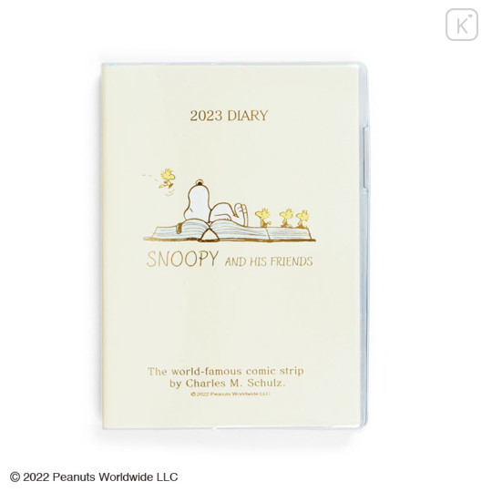 Japan Sanrio B6 Diary - Snoopy : Horizontal Ruled 2023 - 1