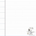 Japan Sanrio B6 Diary - Snoopy : Horizontal Ruled 2023 - 7