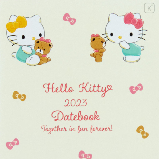 Japan Sanrio Pocket Datebook - Hello Kitty 2023 - 2