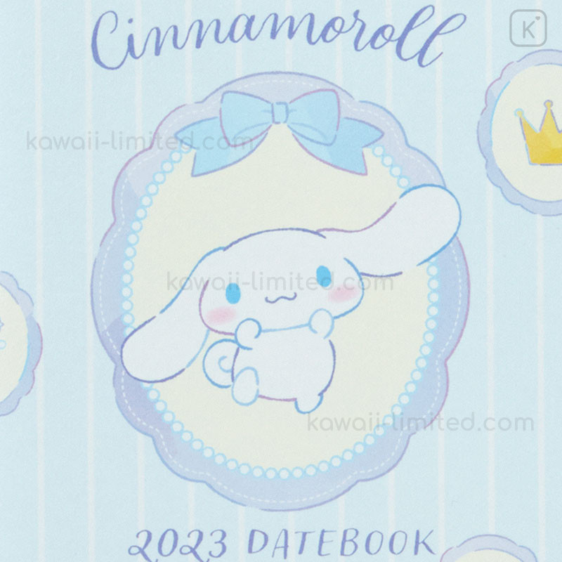 Japan Sanrio Pocket Datebook - Cinnamoroll 2023 | Kawaii Limited