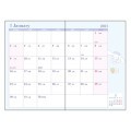 Japan Sanrio Pocket Datebook - Cinnamoroll 2023 - 4