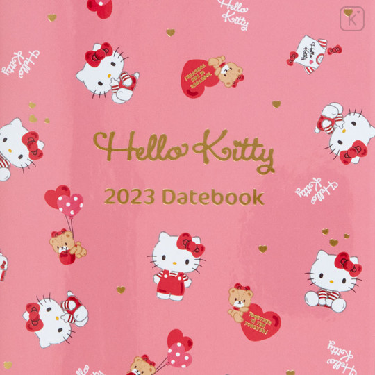 Japan Sanrio B6 Datebook - Hello Kitty 2023 - 2