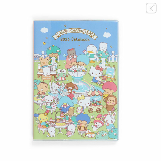 Japan Sanrio B6 Datebook - Sanrio Characters 2023 - 1