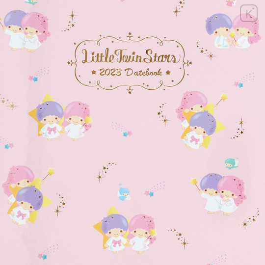 Japan Sanrio A5 Datebook - Little Twin Stars 2023 - 2