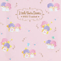 Japan Sanrio A5 Datebook - Little Twin Stars 2023 - 2